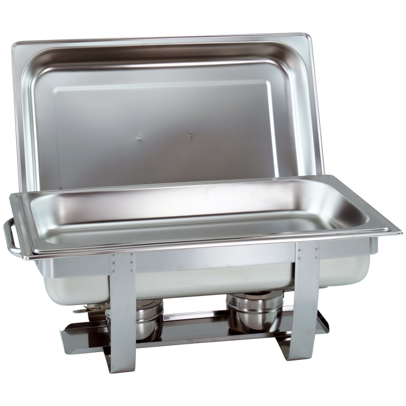Chafing Dish Starter Set Speisewärmer 1/3GN Behälter Warmhaltebehälter Edelstahl 