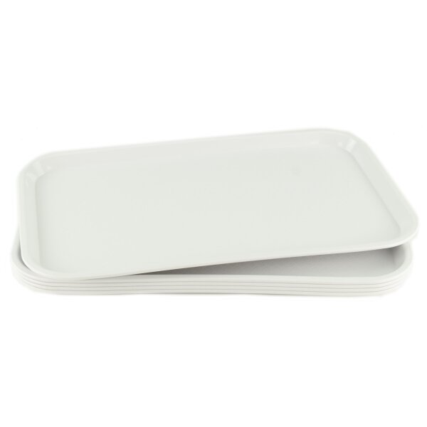 GN-Tablett 1/1 GN 5 Stück weiß