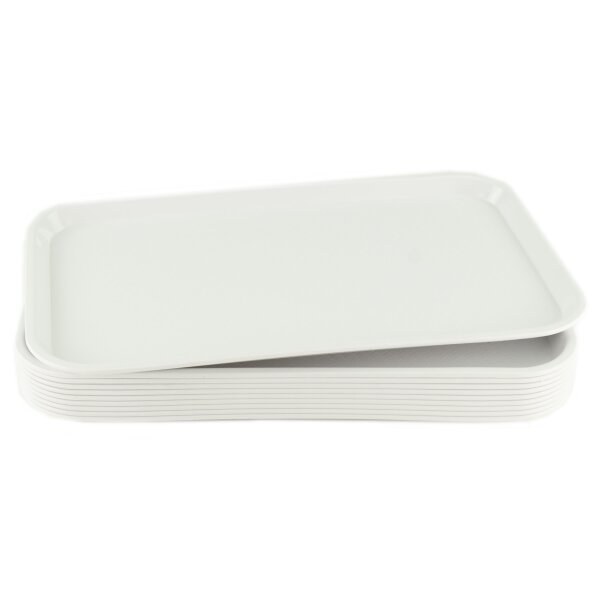 GN-Tablett 1/1 GN 10 Stück weiß