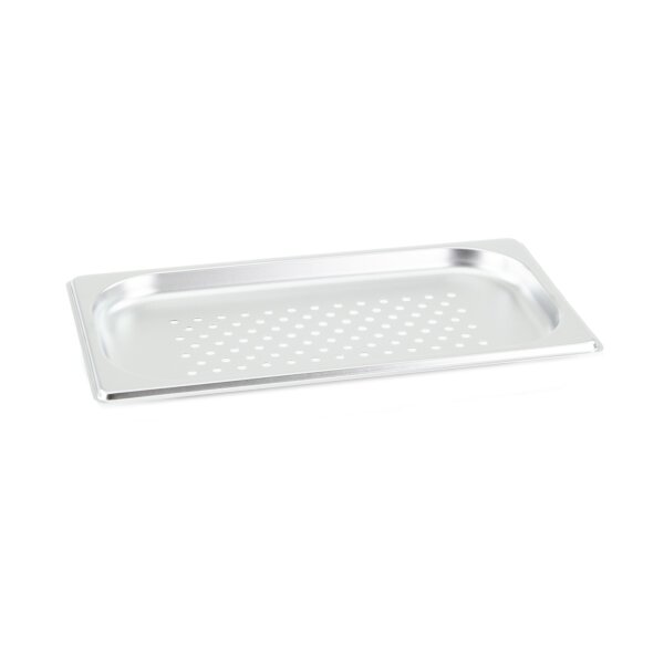 GN Behälter Gastronorm 1/3 20 mm gelocht/perforiert aus Edelstahl GVK ECO