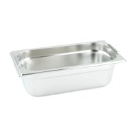 GN Behälter Gastronorm 1/3 100 mm mit Fallgriffe aus Edelstahl GVK ECO