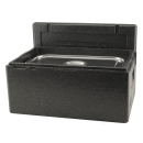 EPP Thermobox Isolierbox Kühlbox Warmhaltebox Transportbox inkl. GN-Behälter 1/1 200 und Deckel mit Fallgriffen