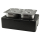 EPP Thermobox Isolierbox Kühlbox Warmhaltebox Transportbox inkl. 2 Stück GN-Behälter 1/2 100 und Deckel mit Fallgriffen