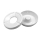 24 Stück Windaschenbecher Aschenbecher mit abnehmbaren Deckel aus Melamin in weiß ø 12cm