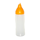 Je 1 gelbe/rote/transparente Quetschflaschen 350 ml tropffrei Ketchupflaschen Senfflasche Mayonaiseflasche