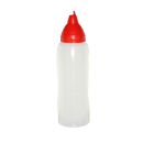 Je 1 gelbe/rote/transparente Quetschflaschen 750 ml tropffrei Ketchupflaschen Senfflasche Mayonaiseflasche