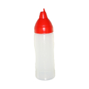6 rote Quetschflaschen 350 ml tropffrei Ketchupflaschen Senfflasche Mayonaiseflasche
