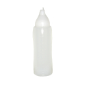 12 transparente Quetschflaschen 750 ml tropffrei Ketchupflaschen Senfflasche Mayonaiseflasche