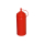 6 Stück rote Quetschflaschen 0,49 Liter Dosierflasche Spenderflasche Dressingflasche