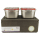 EPP Thermohauser Kühlbox Thermobox Transportbox inkl. 2x GN 1/2 150mm mit Fallgriffen+Deckel Silikonring #1