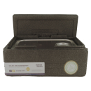 EPP Thermohauser Kühlbox Thermobox Transportbox inkl. 1x GN 1/1 150mm mit Fallgriffen+Deckel Silikonring