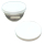 2 Stück Deckel Ø 20,5 cm in weiß passend für Ø 20 cm Melamin- Salat- und Glasschüssel