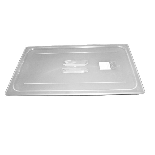 GN-Deckel 1/1 Polypropylen transparent – 530 x 325 mm – stapelbar, spülmaschinengeeignet