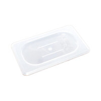 GN-Deckel 1/9 Polypropylen transparent – 176 x 108...