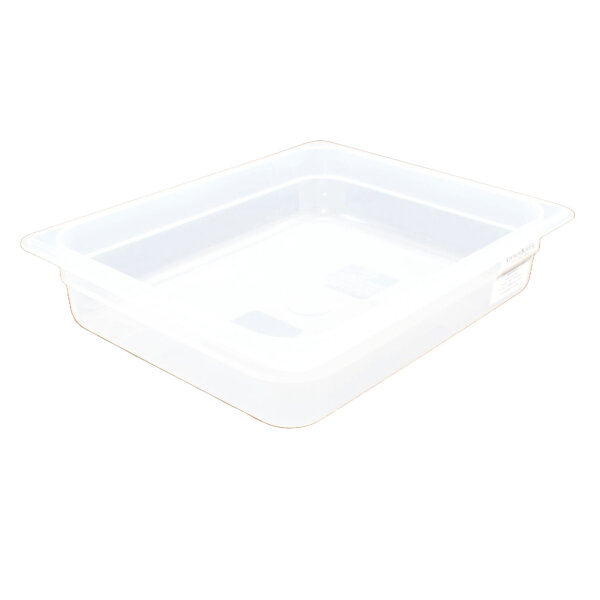 GN-Behälter 1/2 65 mm aus Polypropylen Transparent Gastronormbehälter