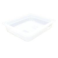 GN-Behälter 1/2 65 mm aus Polypropylen Transparent...