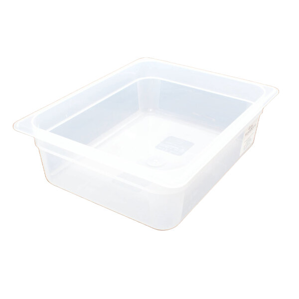 GN-Behälter 1/2 100 mm aus Polypropylen Transparent Gastronormbehälter