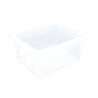 GN-Behälter 1/2 150 mm aus Polypropylen Transparent...