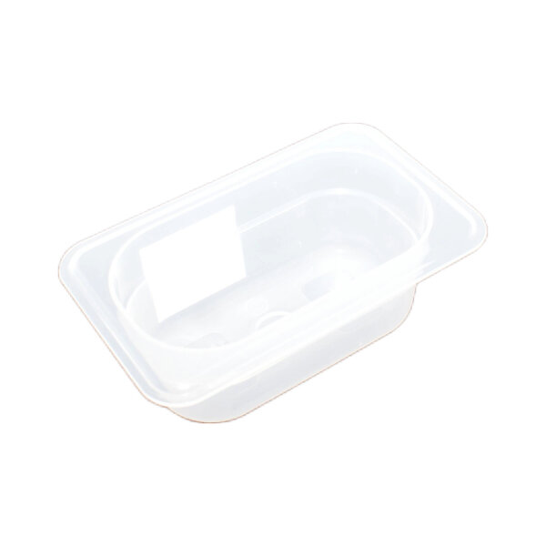 GN-Behälter 1/9 65 mm aus Polypropylen Transparent Gastronormbehälter