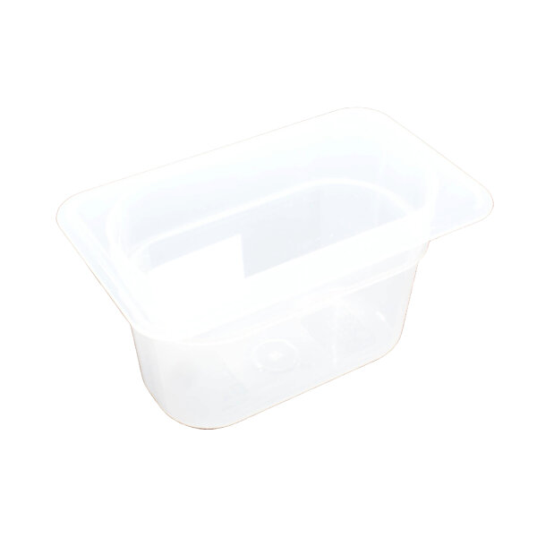 GN-Behälter 1/9 100 mm aus Polypropylen Transparent Gastronormbehälter