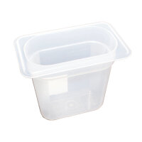 GN-Behälter 1/9 150 mm aus Polypropylen Transparent...